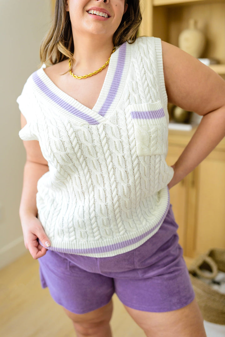 Power Girl Sweater Vest-Tops-Inspired by Justeen-Women's Clothing Boutique in Chicago, Illinois