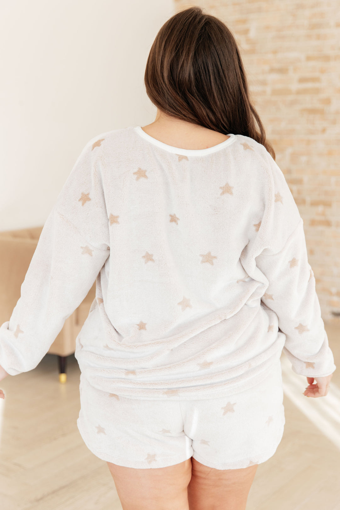 Stars at Night Loungewear Set-Short Sleeve Tops-Inspired by Justeen-Women's Clothing Boutique in Chicago, Illinois