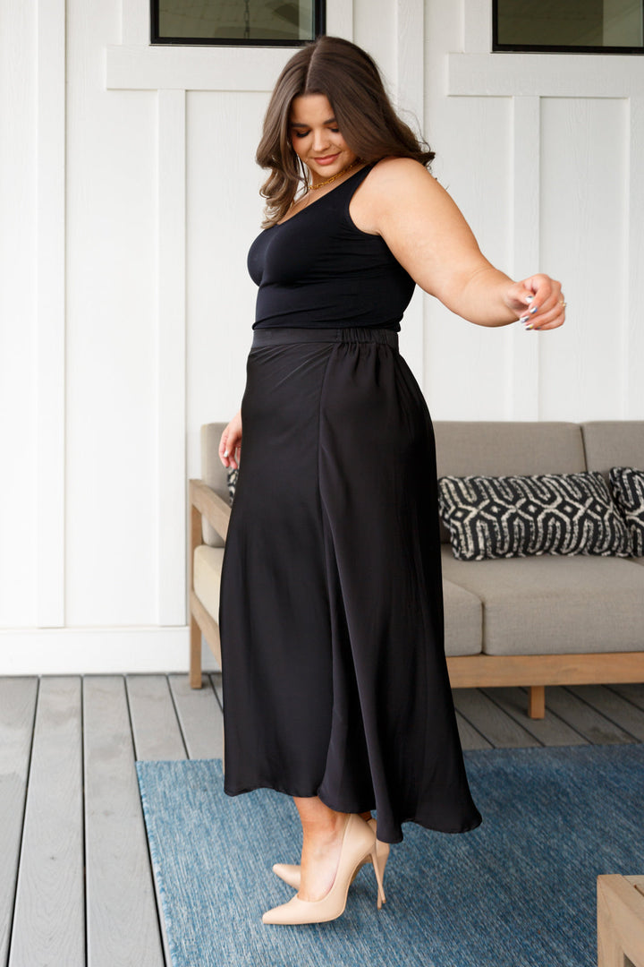 Timeless Tale Maxi Skirt in Black-Skirts-Inspired by Justeen-Women's Clothing Boutique in Chicago, Illinois