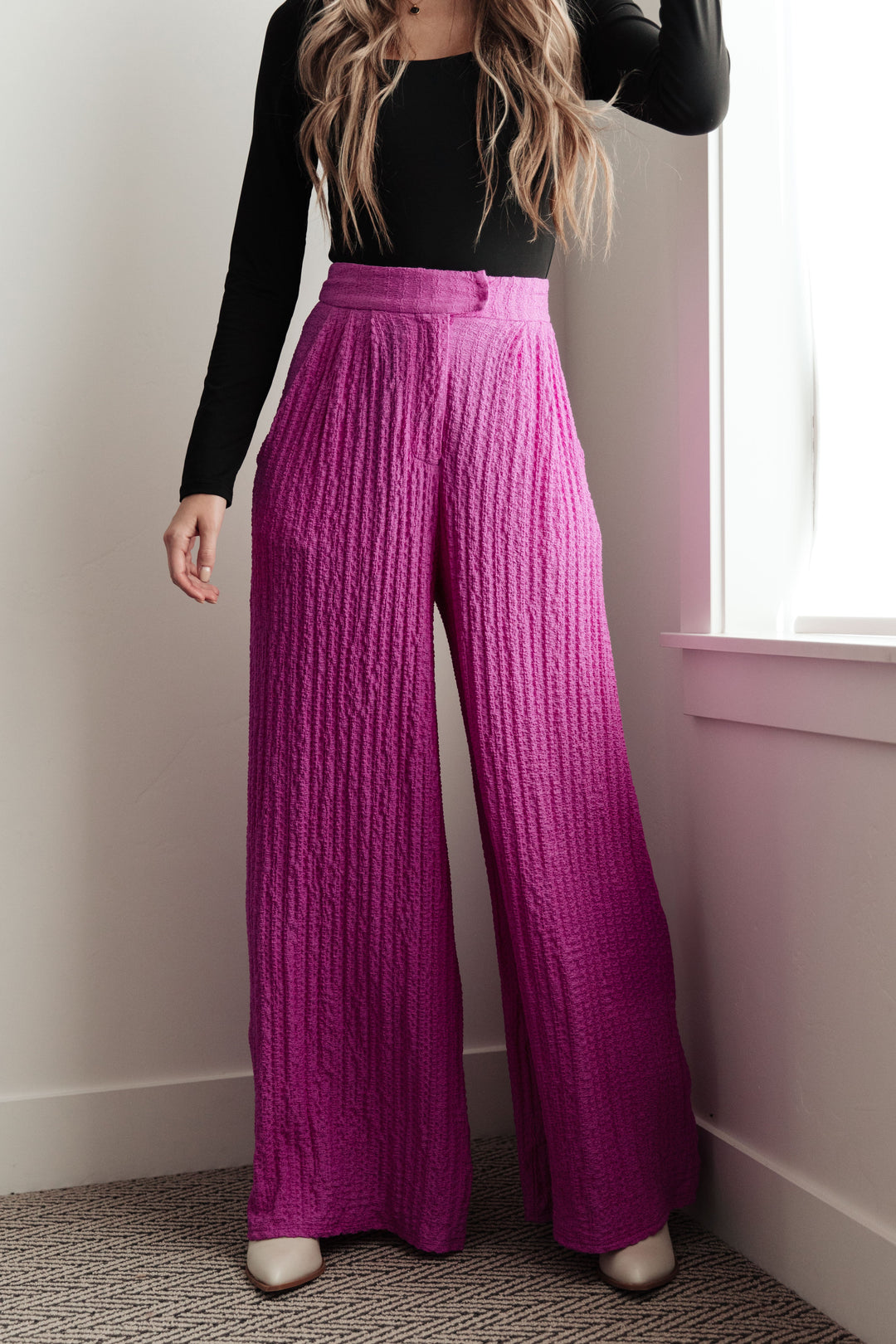 Totally Crazy Still Wide Leg Pants-Pants-Inspired by Justeen-Women's Clothing Boutique in Chicago, Illinois