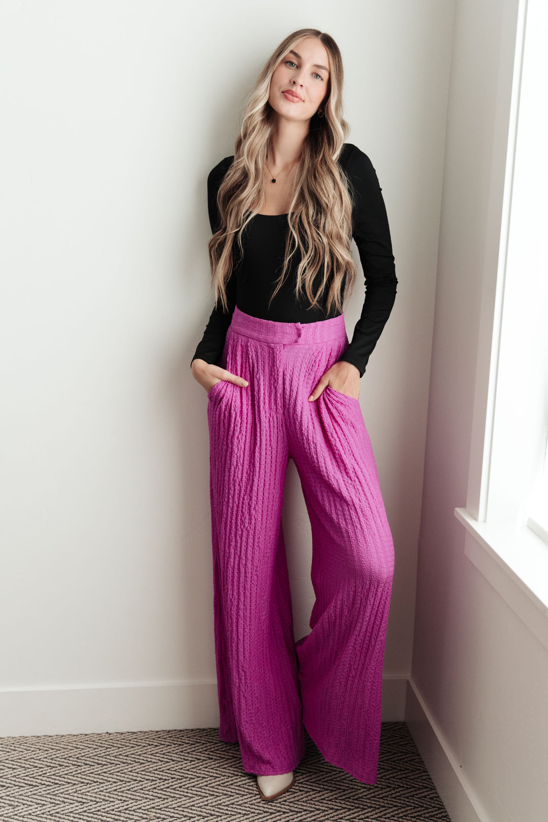 Totally Crazy Still Wide Leg Pants-Pants-Inspired by Justeen-Women's Clothing Boutique