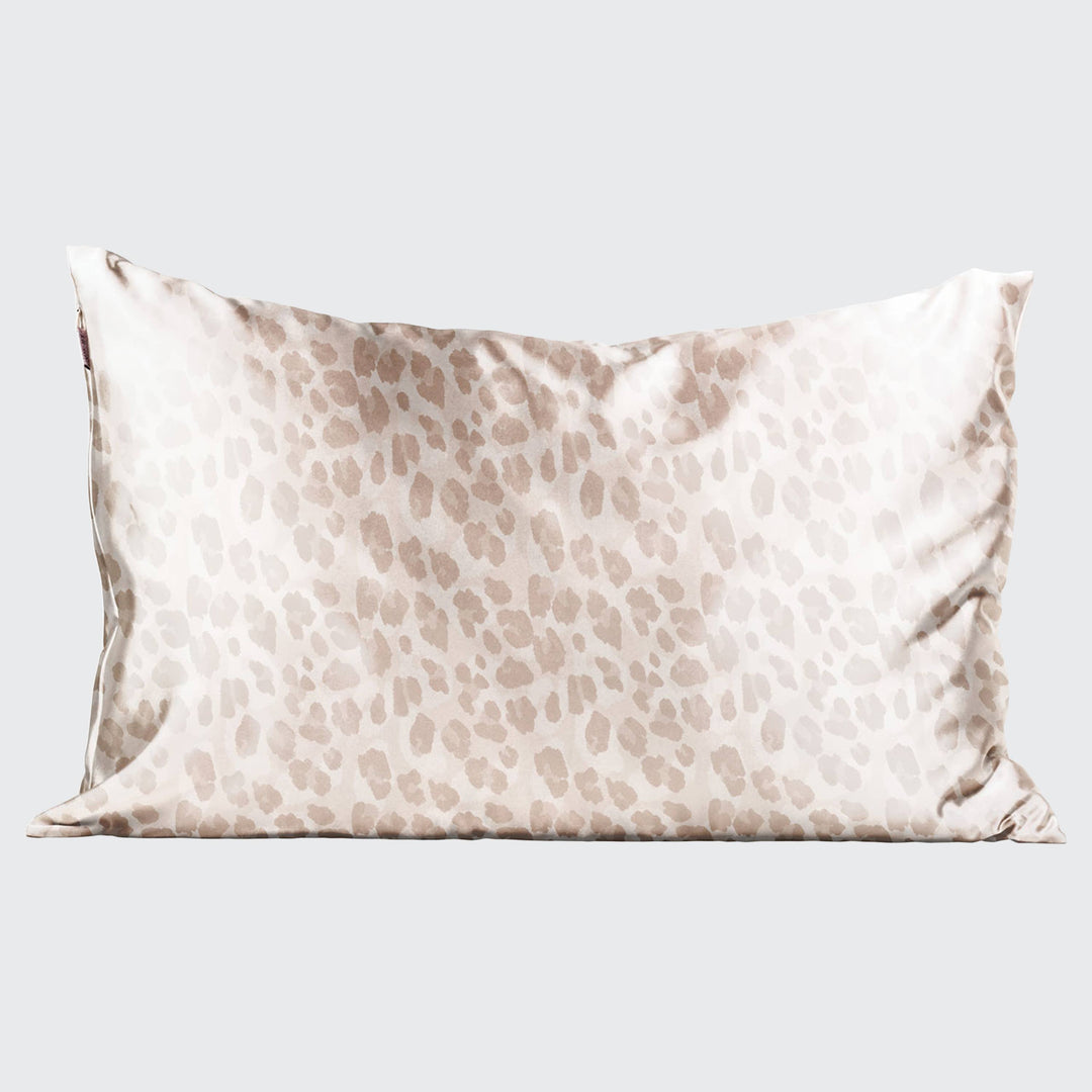 KITSCH Standard Satin Pillowcase, Leopard-220 Beauty/Gift-Inspired by Justeen-Women's Clothing Boutique in Chicago, Illinois