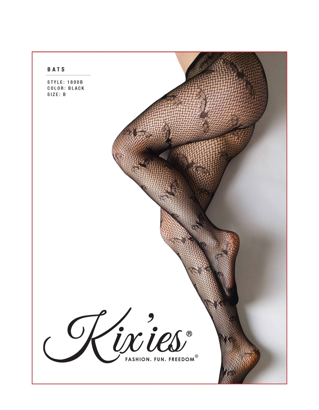 Kix'ies Fishnet Tights, Fishnet Bats-160 Bottoms-Inspired by Justeen-Women's Clothing Boutique in Chicago, Illinois