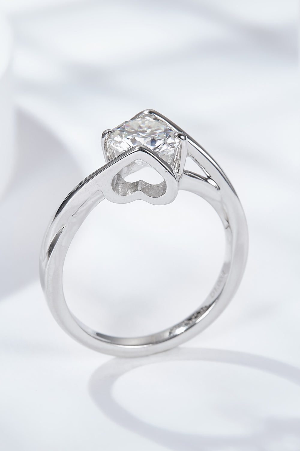 Get What You Need 1 Carat Moissanite Ring-Rings-Inspired by Justeen-Women's Clothing Boutique in Chicago, Illinois