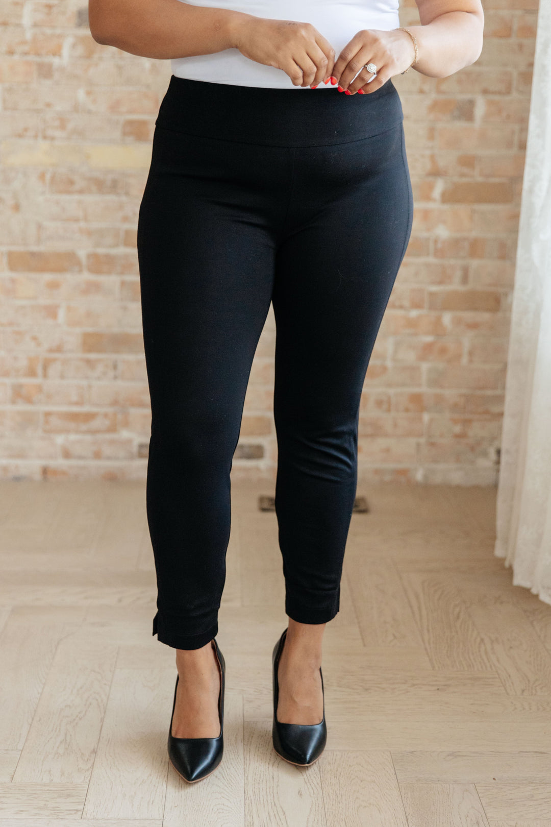 Magic Ankle Crop Skinny Pants in Twelve Colors-Pants-Inspired by Justeen-Women's Clothing Boutique in Chicago, Illinois