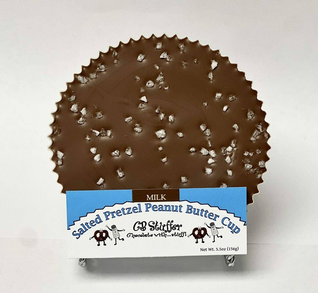 CB Stuffer Large Peanut Butter Cup, Milk Chocolate Salted Pretzel-Snacks-Inspired by Justeen-Women's Clothing Boutique in Chicago, Illinois